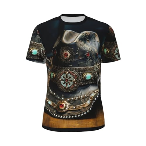 T-shirt homme léger American West pour les activités de plein air et les journées d'été