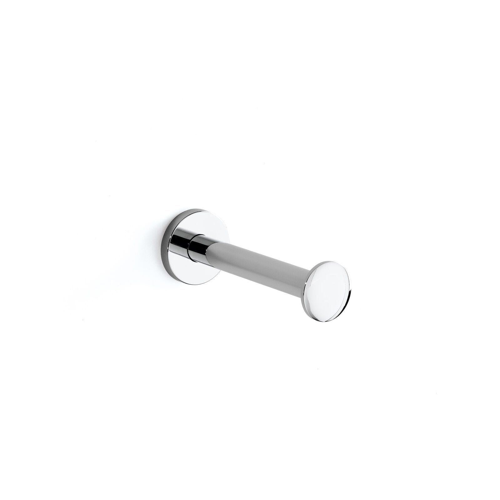 Inda A24280CR One Portarotolo di Scorta per Carta Igienica, Accessori Bagno, Cromo