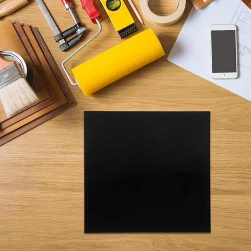 Panel acrílico negro resistente Zerodeko de 2 mm para cortes precisos en bricolaje 6