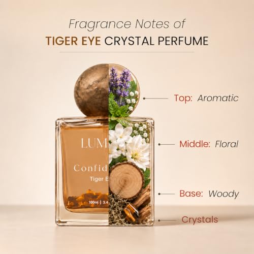 Lumus Tiger Eye Crystal Perfume 100ml - Image 6