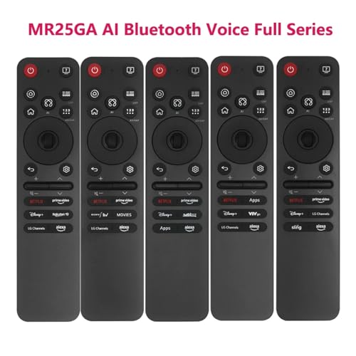 Télécommande vocale MR25GA compatible TV LG 2025 AKB76046606