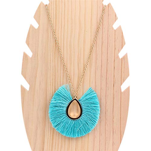 Collier vintage ethnique bleu pour exprimer votre sensibilité