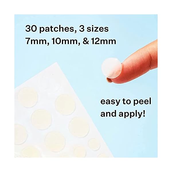 Peach-Slices-Acne-Spot-Dots-Clear-Hydrocolloid-Acne-Pimple-Patch-for-Zits-and-Breakouts-Treats-Drains-and-Shrinks-Blemishes-Vegan-and-Cruelty-Free-Three-Sizes-7mm-10mm-12mm-30-Count Peach Slices | Acne Spot Dots | Hydrocolloid Acne Patches | For Zits, Blemishes, & Breakouts | Vegan | Cruelty-Free | Pimple Patches | Facial Skin Care Products | 3 Sizes (7mm, 10mm, & 12mm) | 30 Ct