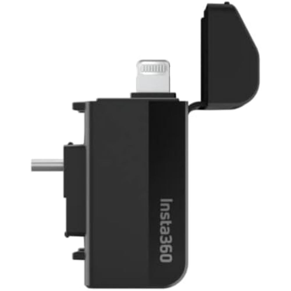 Insta360 One X2 Lecteur Rapide Version Verticale pour Enregistrement et Transfert de données Haute Vitesse (One X2 Uniquement) CINTYAV/B