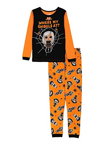 L.O.L. Surprise! Girls' 2-Piece Snug-fit Cotton Pajama Set, Soft & Cute for Kids