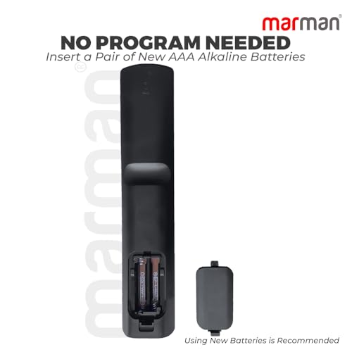 Image of marman Compatible with LG TV Non Voice Remote Control Original Model RM-L999+3 Suitable for Smart LED LCD UHD HD 4K Android Television with Hotkeys Like Netflix and Prime Video