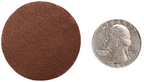 Image of Playfully Ever After Cocoa Brown Craft Felt Circles (1.5 Inch - 94pc)