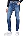 Price comparison product image Tommy Hilfiger Men's Austin Slim Tapered WMBS Jeans, Wilson Mid Blue Stretch, W36 / L30