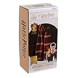 Hero Collector Hogwarts Gryffindor House Scarf | Harry Potter Wizarding World Knitting Kits
