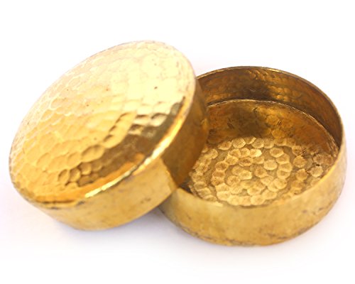 De Kulture Works DKW-142-BA Dekulture Hand Made Pure Brass T Light, Ideal For Home Decoration Votive Holder Ideal For New Year Valentine Day Easter Diwali Gift thumb #6