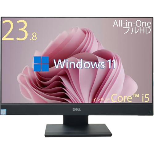 yςݕiz fXNgbv ̌^ 23.8inch p\R Dell Optiplex 7460 AIO/Ce 8 Core i5-8500 / 16GB SSD512GB+HDD500GB/MS Office2019 H&B/Dis