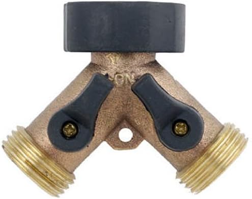 BOSCHGarden and Watering Green Thumb 13GT Green Thumb Brass Hose to Faucet Y-Connector