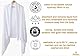 Stilux Herren Ihram Ehram Ahram Set für Hajj und Umrah 1300gr | 2 weiße Handtücher 110x220 cm | 100% natürliche Baumwolle| hygienisch, bequem & schnell trocknend