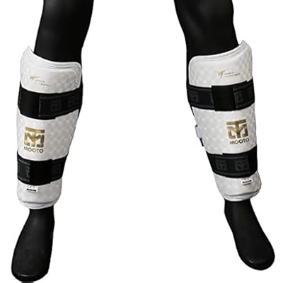 Mooto Korea Taekwondo Extera S2 Shin Protector Guard WT Logo MMA Martial Arts Kickboxing Karate Training Match Gym School Academy