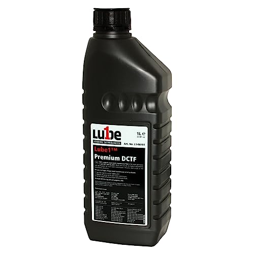 Lube1 Premium DCTF Fluid 1L I Premium DCTF Getriebeöl I Speziell entwickelt für Doppelkupplungsgetriebe I 100% vollsynthetisches Hydrauliköl
