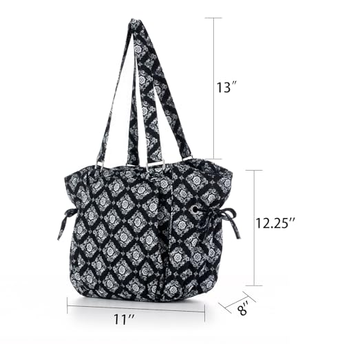 Bolso Tote para Mujer con Estampado Floral miniatura 7