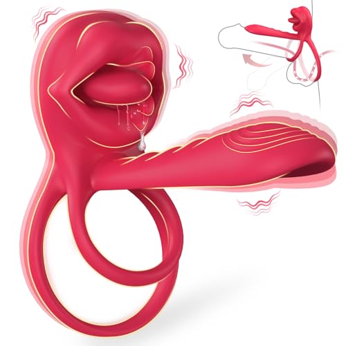 Sex toys homme et femme : vibromasseur cockring connecté avec stimulateur clitoridien profond