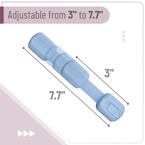 Image of Bates- Child Safety Strap Locks, 8 Pack, Baby Blue, Child Locks for Cabinets and Drawers