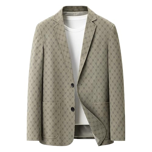 Costume homme business plaid décontracté de mi-saison