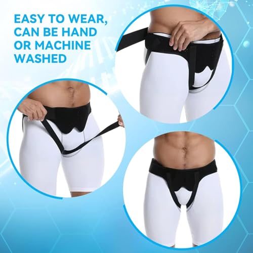 Faja para Hernia Hombre, Soporte Inguinal M miniatura 3