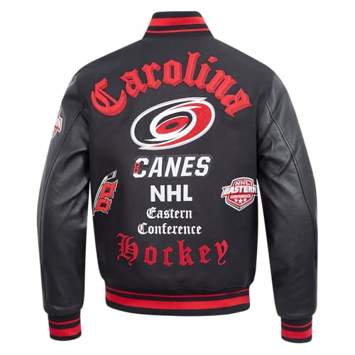 Image of Pro Standard Mens NHL Old English Varsity Jacket