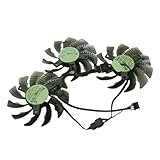 ventilateur BACYDLPL Ventilateur de Refroidissement for Carte Graphique GTX670 GTX580 560ti GTX770, 3 pièces/T128010SM DC12V 0,20 A 75 mm 4 Broches