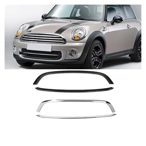 Renueva tu rejilla dañada con la parrilla superior negra para Mini Cooper R56 R55 2