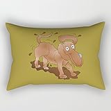 Beautifulseason Dogs Christmas Pillow Cases 12 X 20 Inches / 30 By 50 Cm Gift Or Decor For Drawing Room Play Room Boys Him Bar Play Room - Two Sides