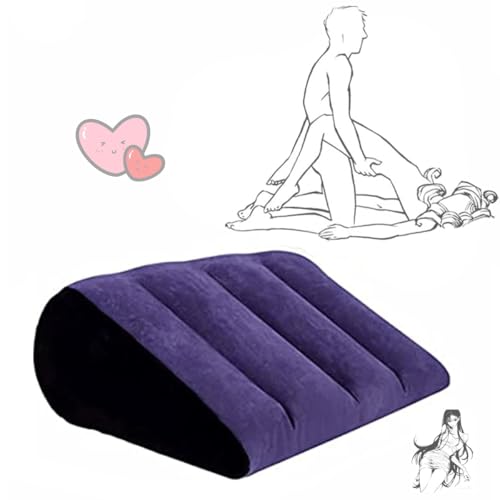 QiKKago Esterilla de Yoga portátil Inflable Multifuncional Transpirable Cómoda Banda de Fitness para Viajar en Interior Regalo para Parejas-Q