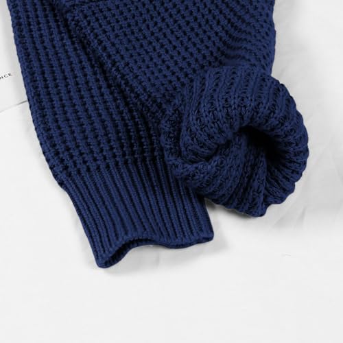 Toddler Girls Ribbed Knit Cardigan Long Sleeve Button Down School Uniform Sweater Kids Casual Lightweight Knitwear3