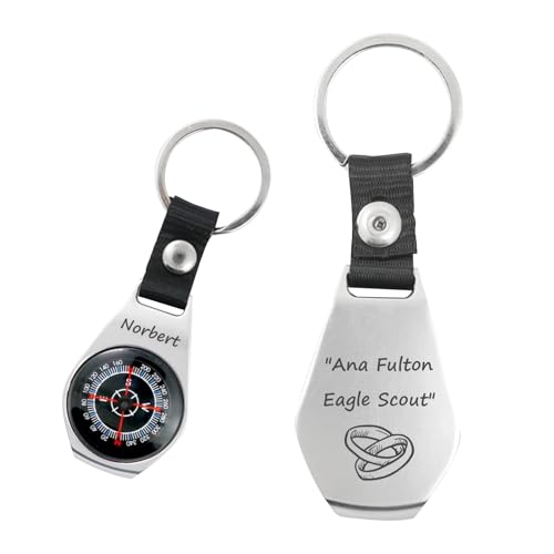 Brújula de Bolsillo Personalizable de Latón miniatura 1