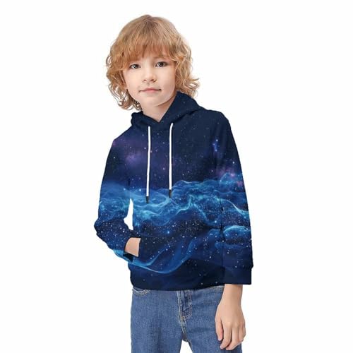 Pull à capuche chaud contre le froid pour adolescent 12-14Y - 3