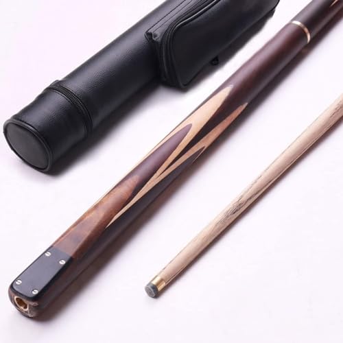Taco de billar 3/4 split snooker 145 cm con punta 9.8 mm miniatura 1