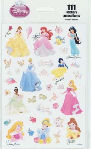 Disney Princess 111 Stickers