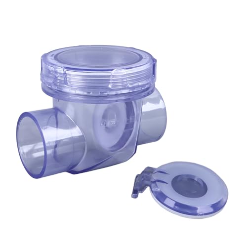 PVC Inline Non Return Valve One Way Check Valve for Kitchen, Toilet Sewer Pipes