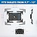 Mount-It! Universal Tablet Wall Mount, Anti-Theft iPad Mount, Enclosure Fits Tablets from 9.7