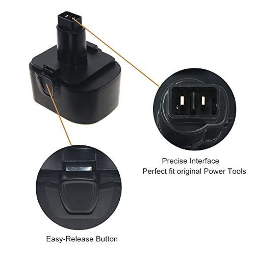 Image of Battery 14.4V 2Ah NiCd Replace for Lincoln Power luber Grease Gun 1400 1401 1442 1444