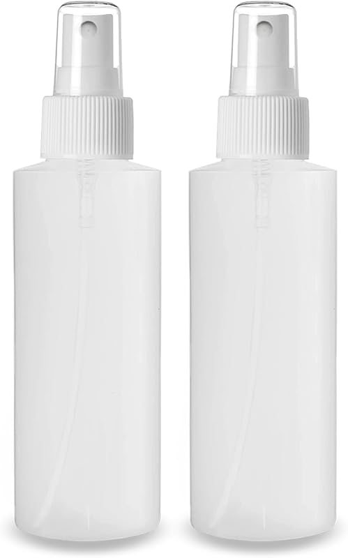 ljdeals Frascos Plásticos com Spray de Névoa Fina 120 mL, Recarregáveis e Reutilizáveis, Pacote com 2