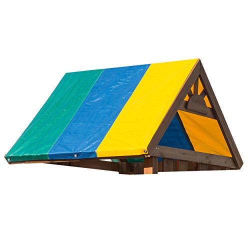 Swing-N-Slide WS 4403 52" x 90" Swing Set Replacement Tarp for Swing Sets, Multicolor - Thumbnail 3