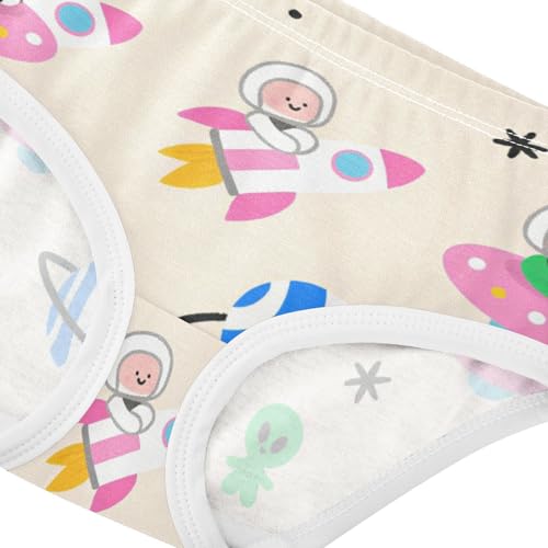 GuoChe Cotton Panties Underwear for Daily Wear Organic Underwear for Kids in Sizes 2T,3T, 4T, 5T, 6Y and 8Y4