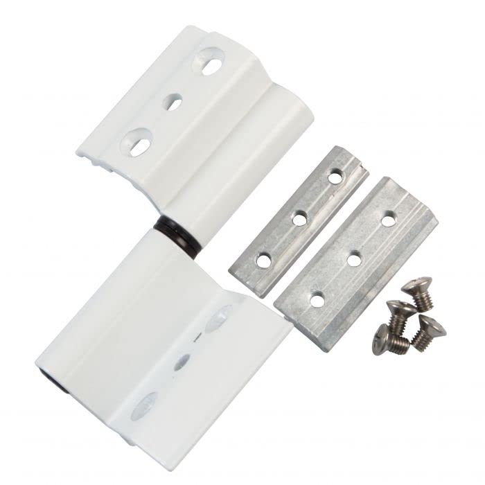 Amig 22090 - Bisagra 40/20 aluminio blanco izda