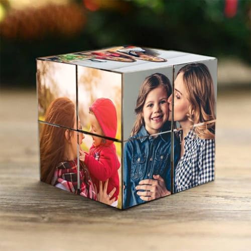 Drawelry Fotowürfel mit Familienfotos (9 Bilder)