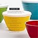 BINO | Mixing Bowl Set with Lids | Versatile Plastic Bowls for Kitchen Mixing, Serving, and Storage - 4-Piece Mixing Bowl Set in Various Sizes | Space-Saving Nesting Design | Dishwasher Safe