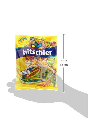 Hitschler Fruchtgummi-Schnüre 4 Farben, 125g