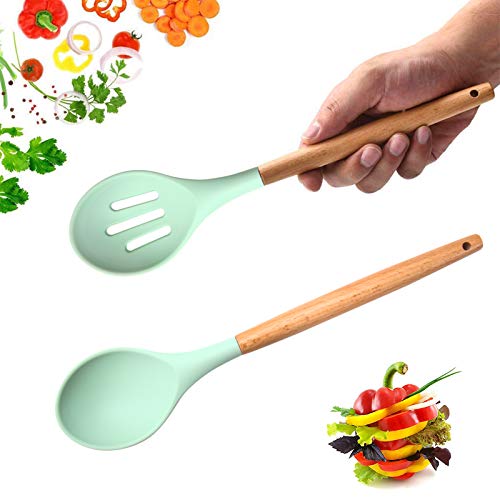 Löffel zum Kochen, Silikon Kochlöffel Cover