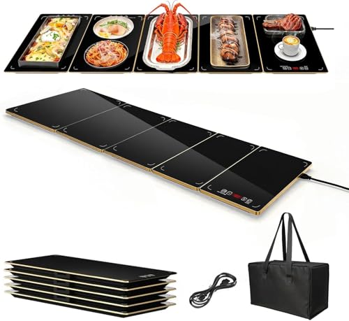 Chauffe-aliments modulable pour repas de famille et grands buffets de fête