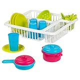 De alegres colores ColorBaby - Escurridor con 26 piezas de menaje My Home Colors (43287)