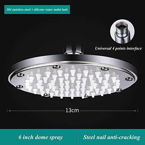 Douchette à main design haut de gamme finissant nickel brossé durable - 3