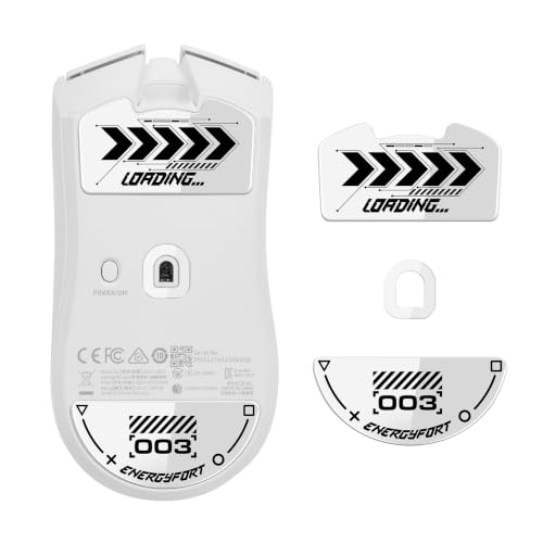 Patines de ratón para eliminar atascos: patas de cristal redondeadas para Viper V3 Pro