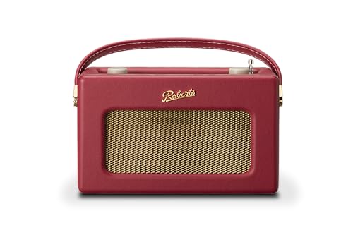 Roberts Revival iSTREAML Radio digital FM/DAB/DAB+/INTERNET con Bluetooth, rojo clásico